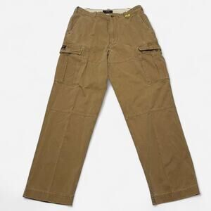 Abercrombie & Fitch Tan Utility Cargo Pants 32L